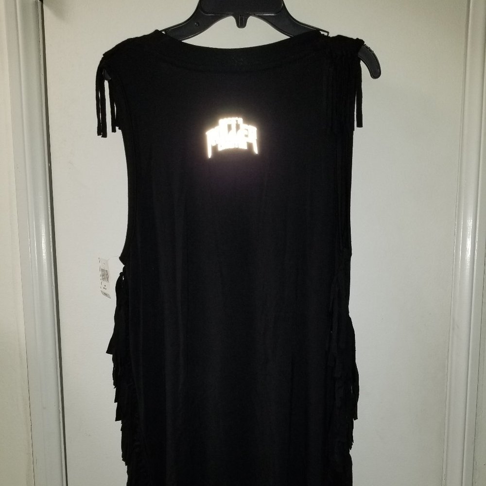 Peace Love and Rock and Roll mouise Rock's Roller coaster tank top Studded - Picture 9 of 11